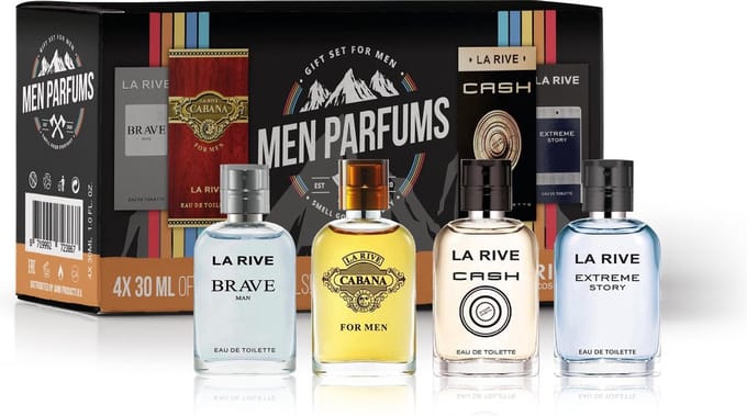 La Rive Men's Perfume geschenkset - 4 x 30ml eau de toilette