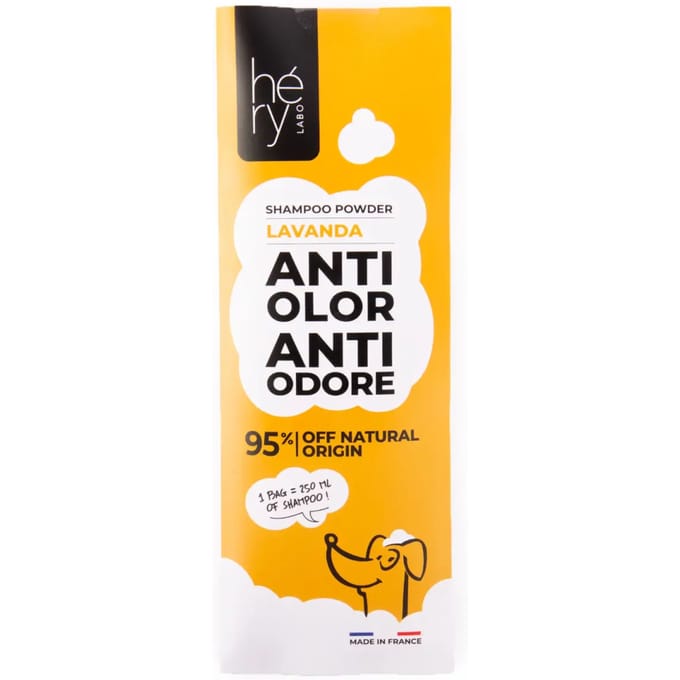 Hondenshampoo in poedervorm met geurremmende werking Héry ES/IT SH