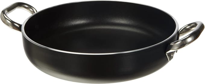 Professionele Omeletpan Zwart Gietaluminium 28 cm - Dikke Bodem, Kookpan