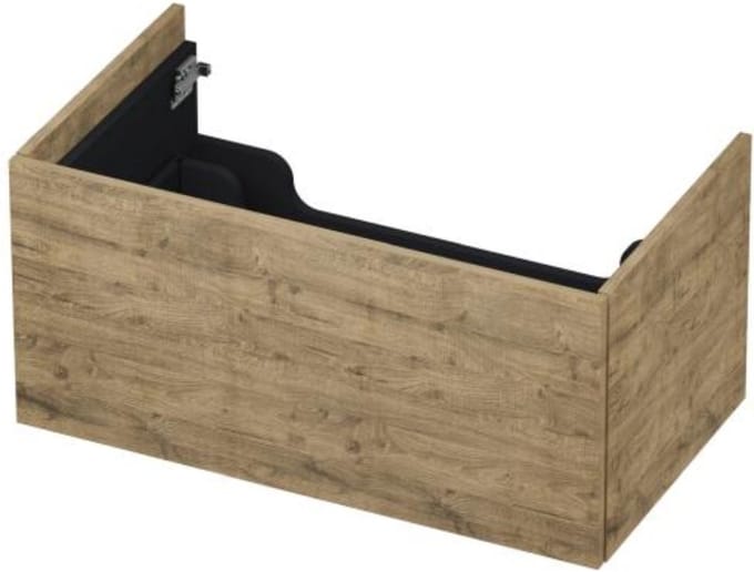 INK - Onderkast 1 Lade Push 2 Open Bestaande Uit - 800x450x376 Mm - Naturel Eiken