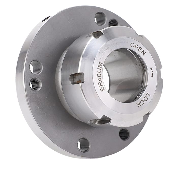 ER40 Spantanghouder 100mm Diameter Koolstofstaal Opspanklemhouder voor Draaibank CNC Freesmachine