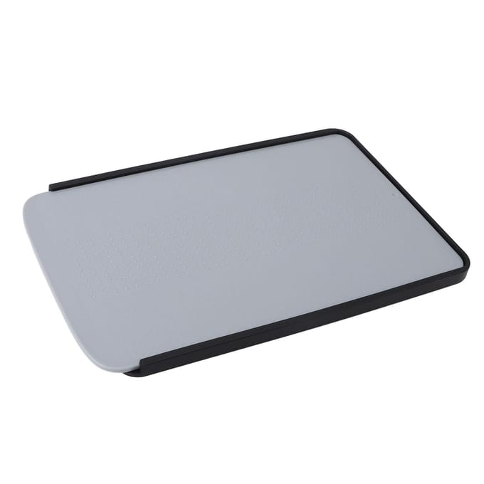 Planche à découper pliable 2 en 1 Bac à vaisselle Multifonction Gain de place Portable Pliable Planche à découper Évier de camping pour gris