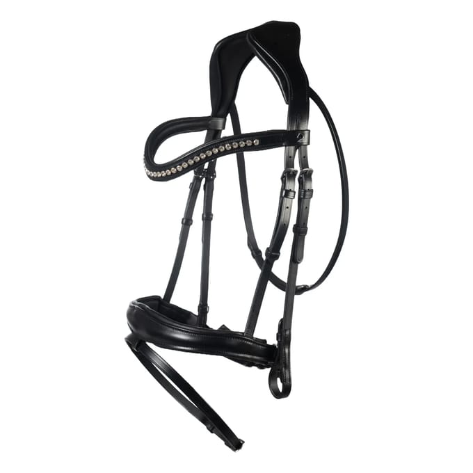 Anatomische Bitloze Teugel voor Paard Lauria Garrelli Arezzo