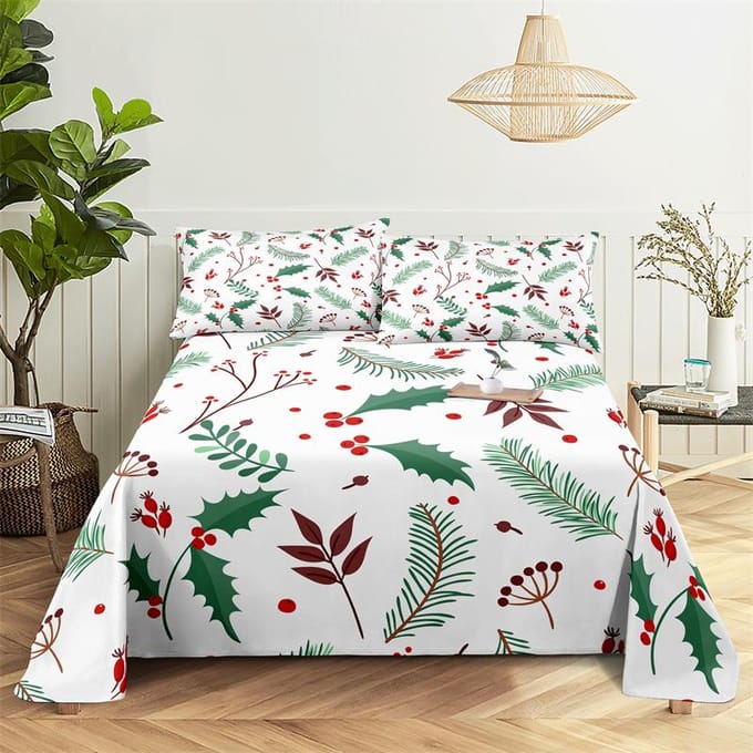 Zonnebloem Beddengoed Set Beddengoed Set Bed Laken Blad Jongen Meisje Beddengoed King Size Beddengoed en Kussenslopen 150X230cm(2Pcs)