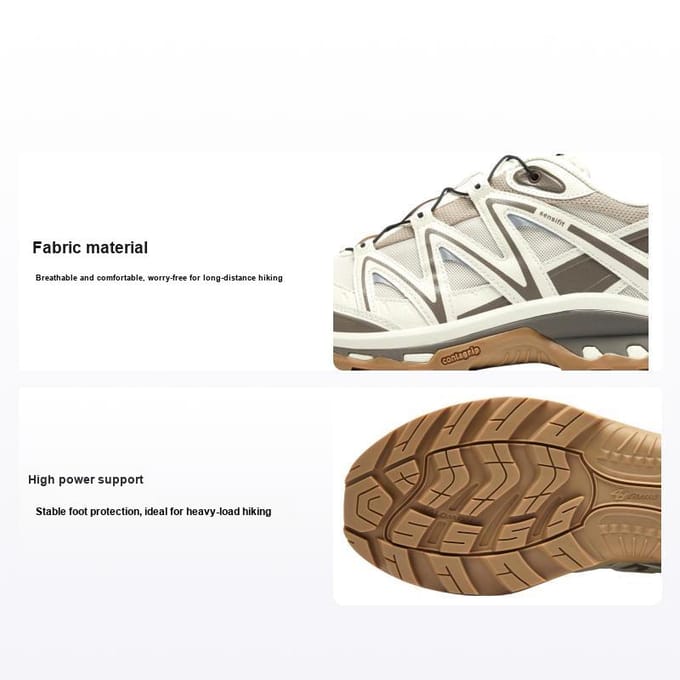 Salomon XT-Quest Tan Beige Unisex Sneakers L47541300 45⅓