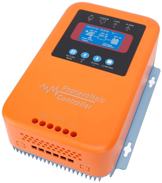 Allecto Solar-laadcontroller - 60A - Automatische herkenning - 12V