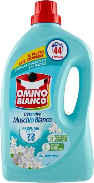 Lessive muschio bianco 1,76l - omino bianco