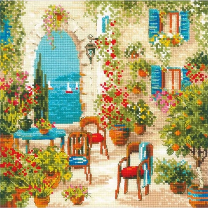 Borduurpakket Riolis - Southern Courtyard