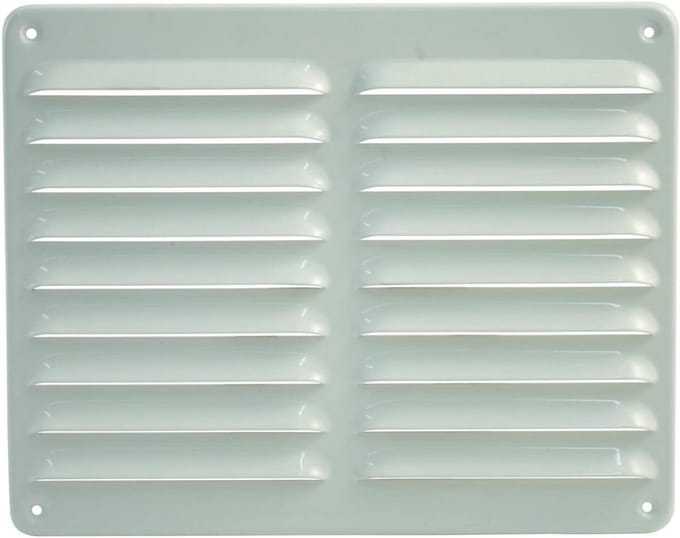 Witte Aluminium Rooster 245x195 - Weerbestendig en Duurzaam