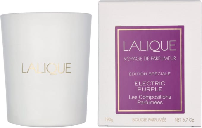 Lalique Electric Purple Candle 190g
