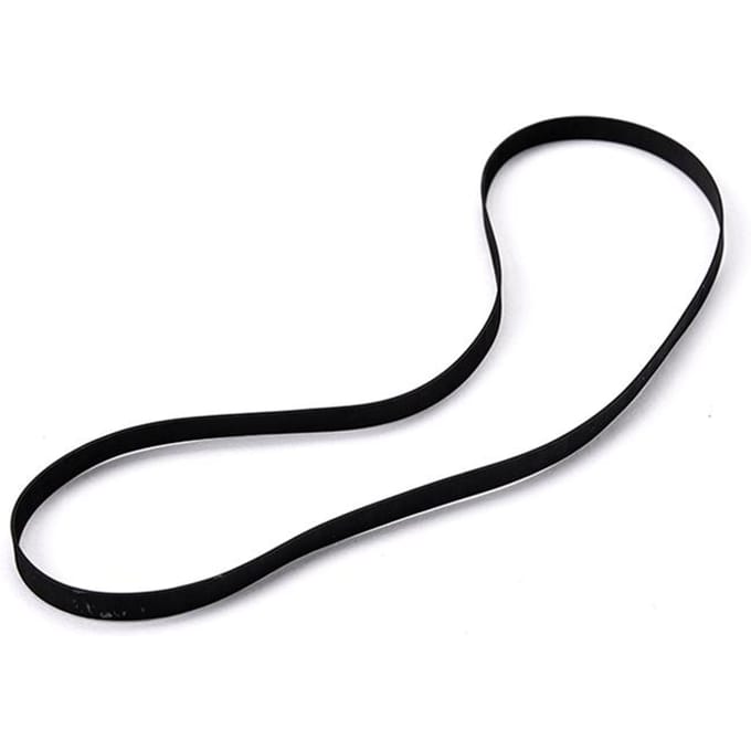 Rubberen draaitafelriem, platenspelerriem, omtrek 54 cm/21,3 inch Perimeter 40cm black