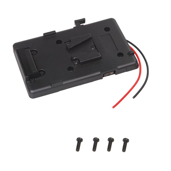 Batterij Back Pack Plate Adapter voor Sony V-shoe V-Mount V-Lock Extern black