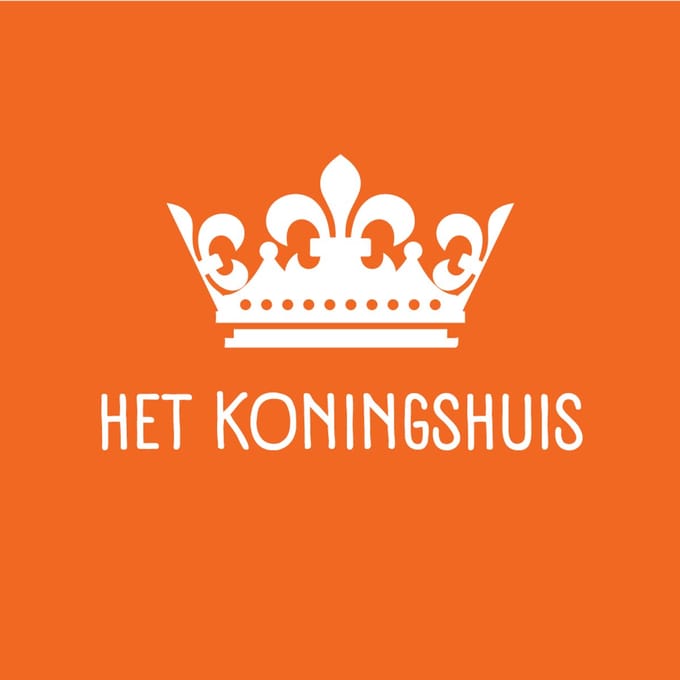 Tegel met spreuk | Spreuktegels | Koningsdag | Het koningshuis