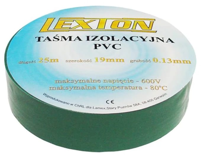 Groene Isolatietape 19mm x 25m - Flexibel en Duurzaam