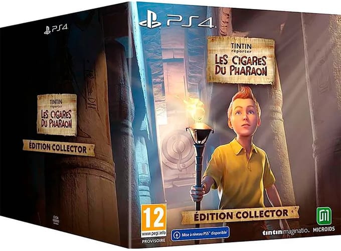 Tintin Reporter: Cigars of the Pharaoh Collector's Edition - PS4