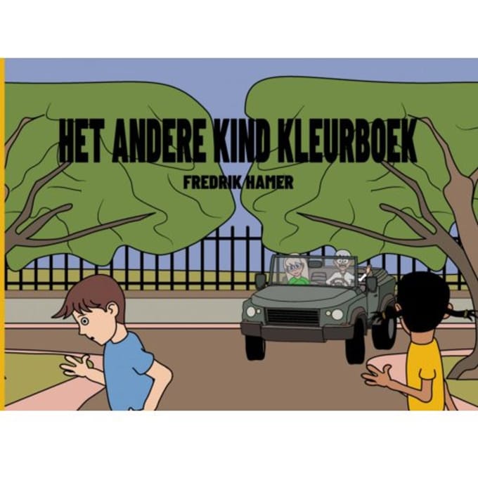 Het Andere Kind Kleurboek - Fredrik Hamer