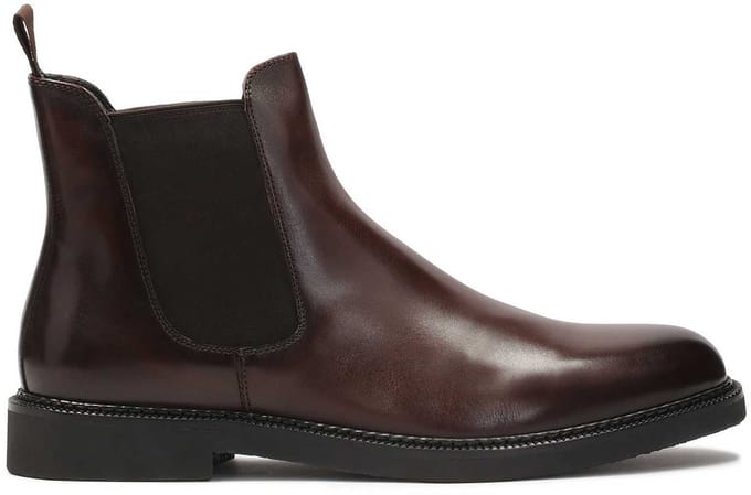 Brown men's Chelsea boots
