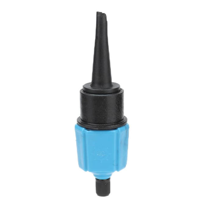 Opblaasbare SUP Pomp Adapter Draagbare Multifunctionele Luchtventiel Converter voor Paddleboards Kano's blauw