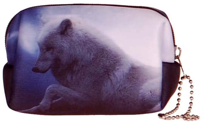 Kleine etui/klein toilettasje Wolf
