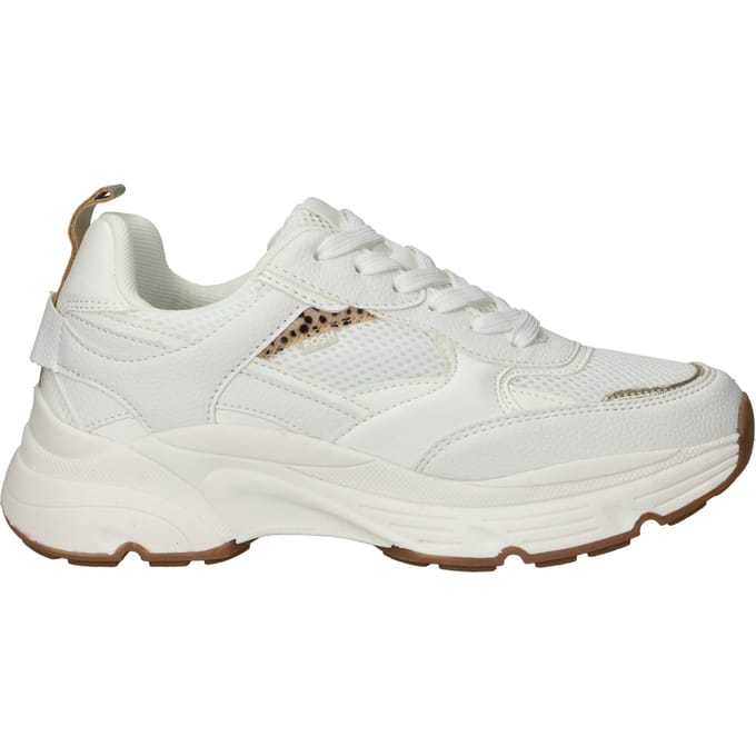POSH by Poelman Sneakers - Dames - Wit - Maat:37