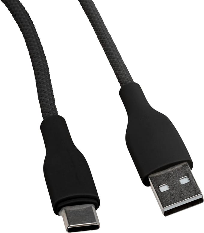 Sterke USB naar USB C Kabel - 1 Meter - Fast Charge USB-C Oplader - Geschikt voor Android Auto - USB-C Kabels