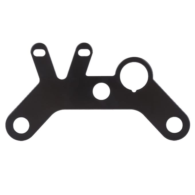 Universele Motorfiets Instrumentenbeugel Snelheidsmeter Kilometerteller Montage Stand Steun black