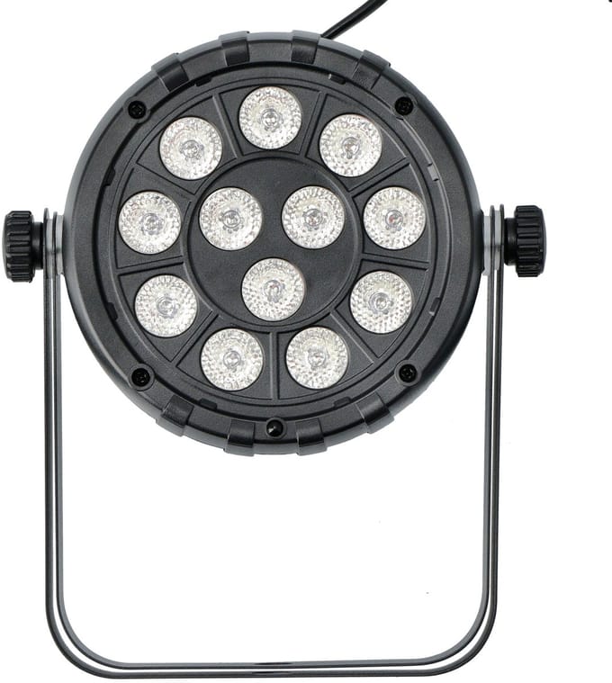 LED Spotlight - incl. afstandsbediening - Ayra SP12X3 - Rood