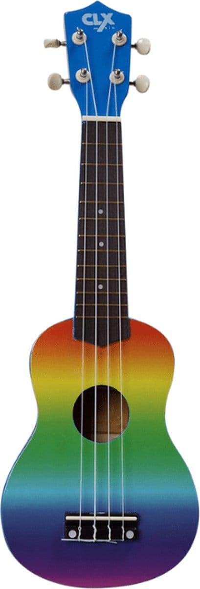 CLX 21 Sopraan Ukulele Rainbow Air