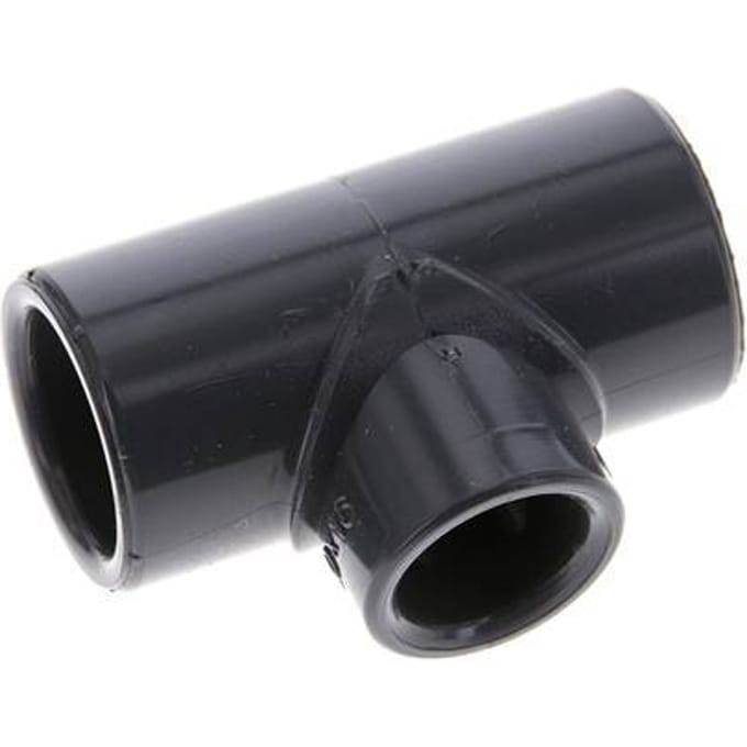 PVC Verloopstuk T-fitting Lijmmof 20 tot 16mm [5 stuks]