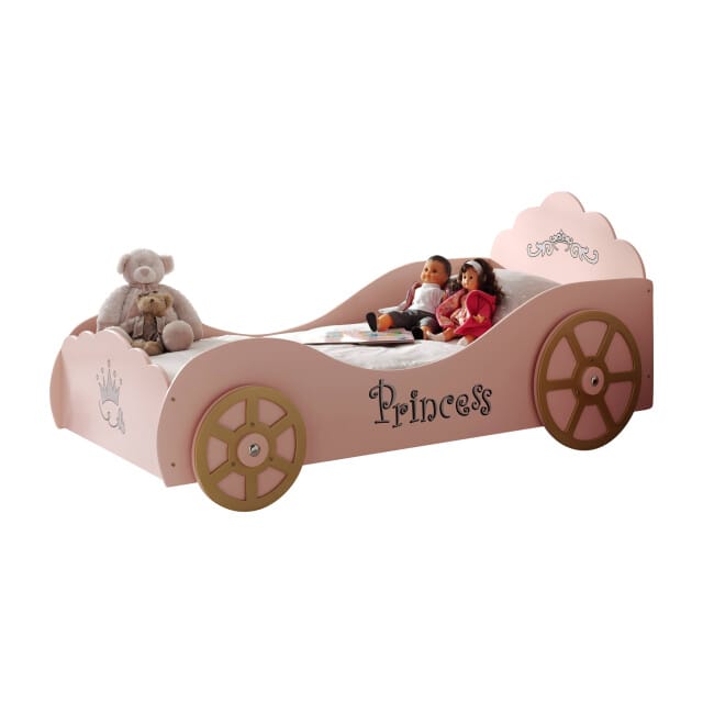 LUCEVI - Carbeds Princess Pinky 90x200cm - Roze