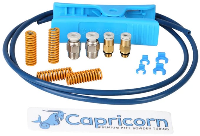 Creality Capricorn Teflon Tube & Pneumatic Fittings Kit