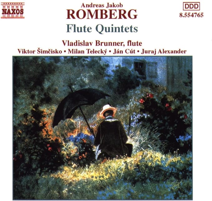 Vladislav Brunner - Romberg: Flute Quintets 1-3 (CD)