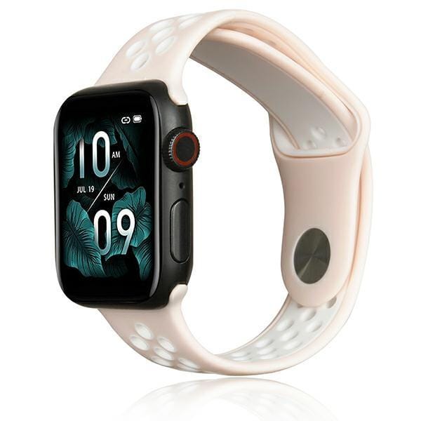 Beline Apple Watch Sport Siliconen band 42/44/45/49mm roze/roze