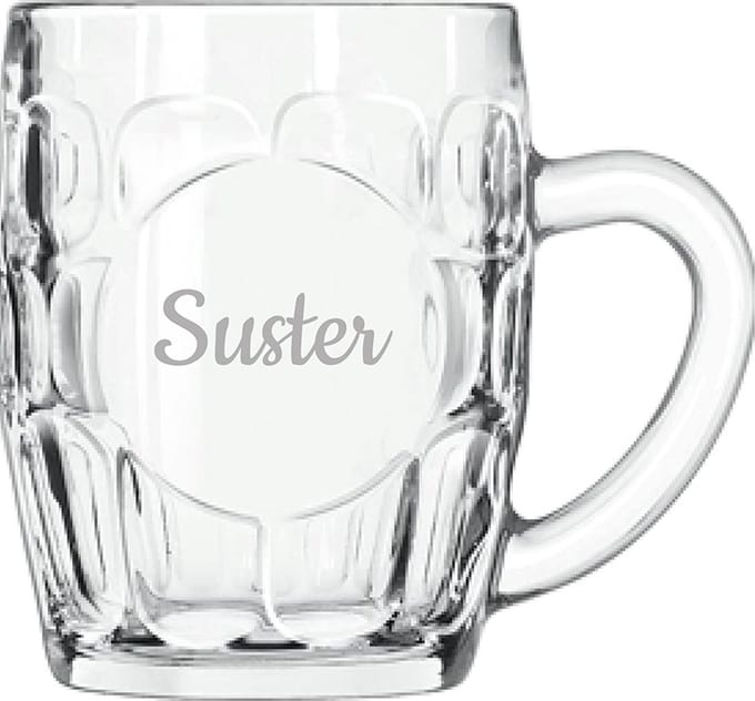 Gegraveerde Bierpul 55cl Suster