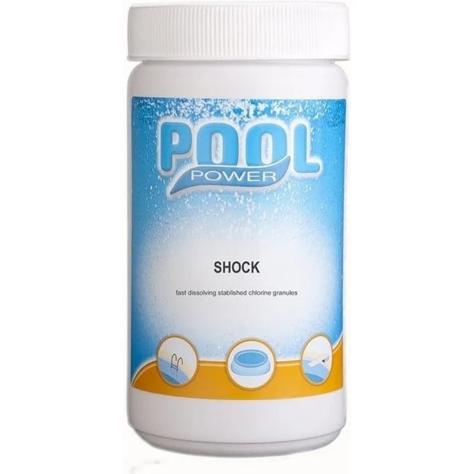 Pool Power Shock zwembad desinfectiemiddel - 1 kg
