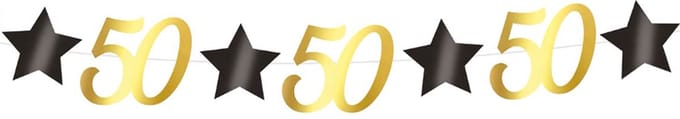 Fiestas Guirca - Sterren slinger 50 - 3 m