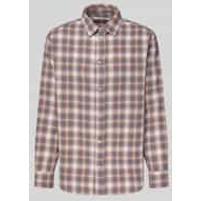 Relaxed fit vrijetijdsoverhemd met knoopsluiting