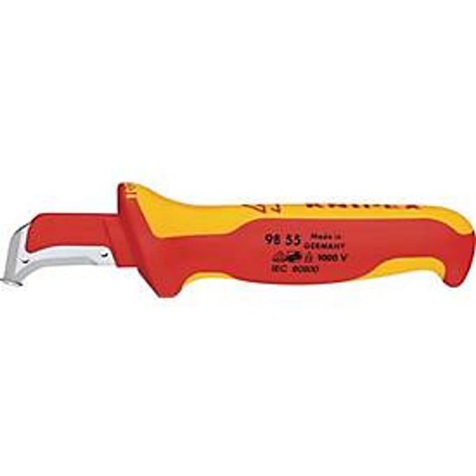 Afstrijkmes L.180mm Lemmet-L.38mm VDE Meer-componentengreep