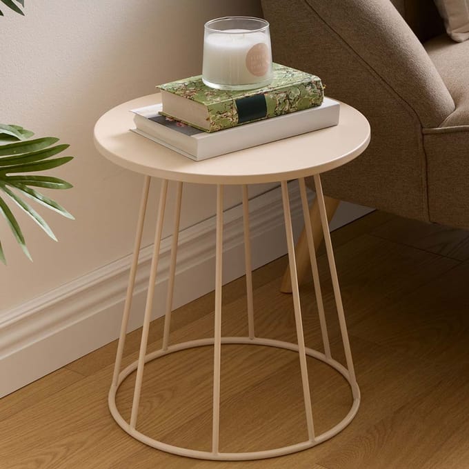 Eazy Living Bijzettafel Ø 38 cm Livor Beige