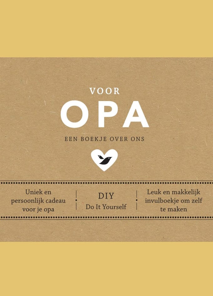 Voor opa - Een boekje over ons