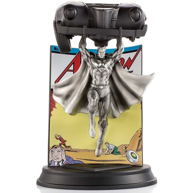 Royal Selangor DC Comics Action Comics #1 Limited Edition Superman Tinnen Beeldje - 800 Stuks Wereldwijd
