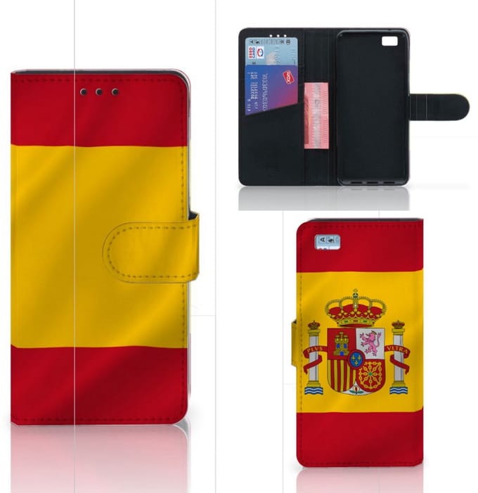Huawei Ascend P8 Lite Bookstyle Case Spanje