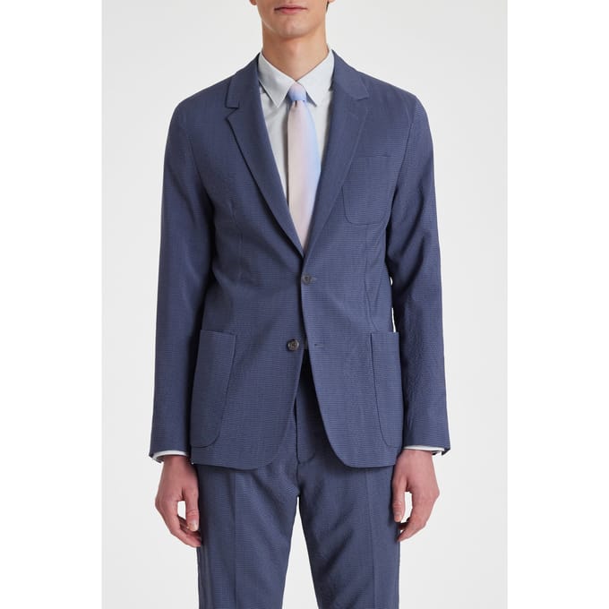 Paul Smith Mens 2 Btn Patch Pocket Jacket Indigo Taglia: 52 | Blazers Outlet | Uomo | Blu