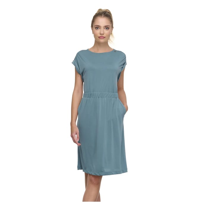 Ragwear jurk daizie Cyaan Blauw-L (40)
