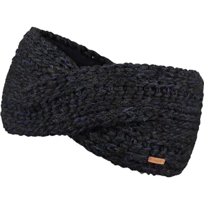Barts Jasmin Hoofdband Dames - One Size - Donkergrijs