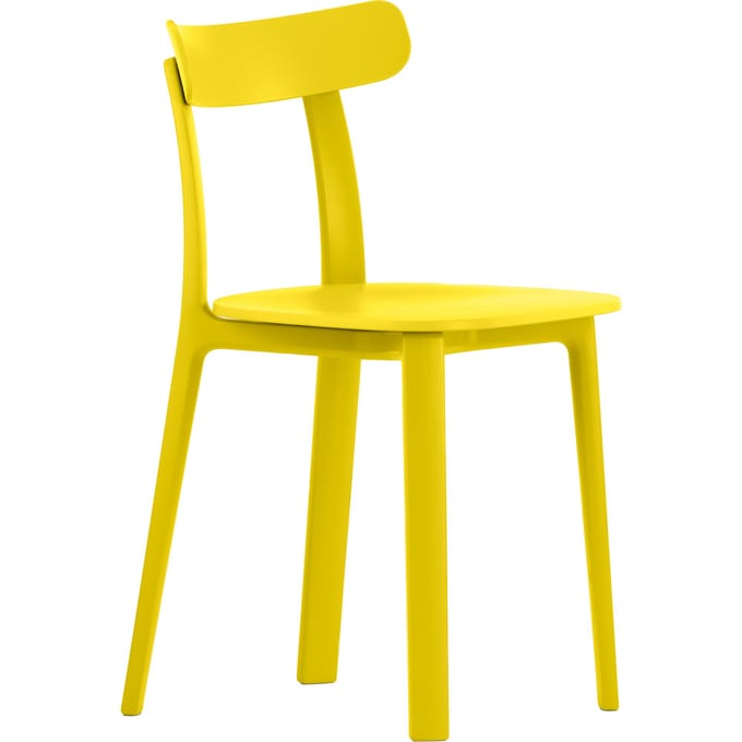 Vitra - All Plastic Chair - boterbloem - two tone - geel