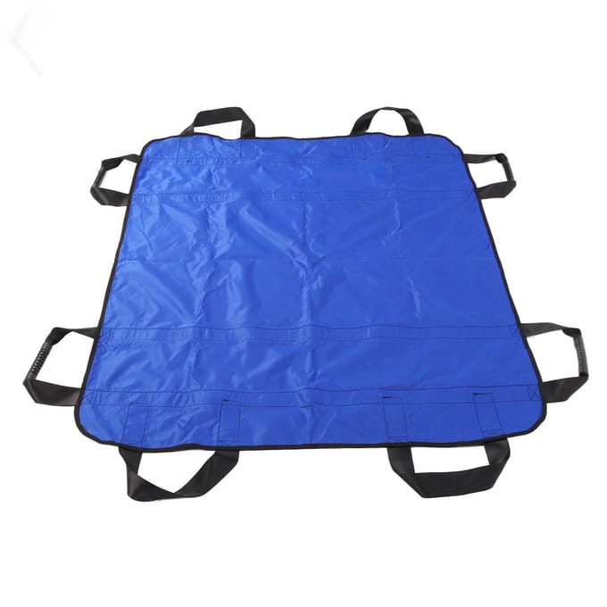 Patiënten Transferlaken Multifunctioneel Waterdicht Herbruikbaar Positioneringsbedpad voor Patiënten en blue