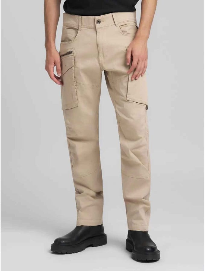 Replay Joe Pants Broeken Heren - Zand - Maat 36/32