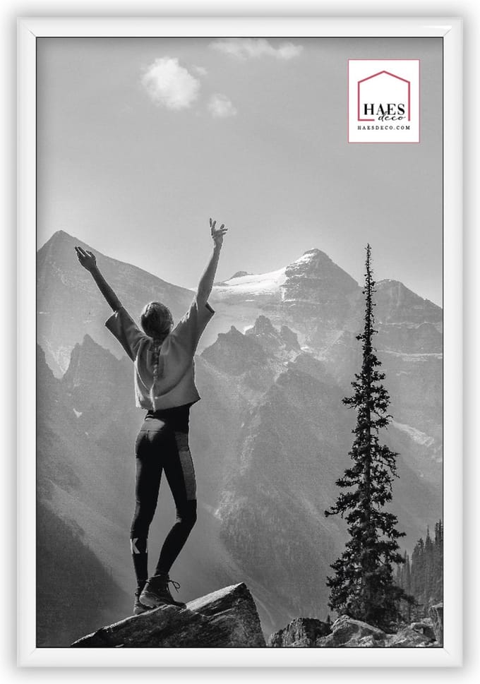 HAES DECO - Kunststof fotolijst 20x30 wit Easy Frame - EF4W