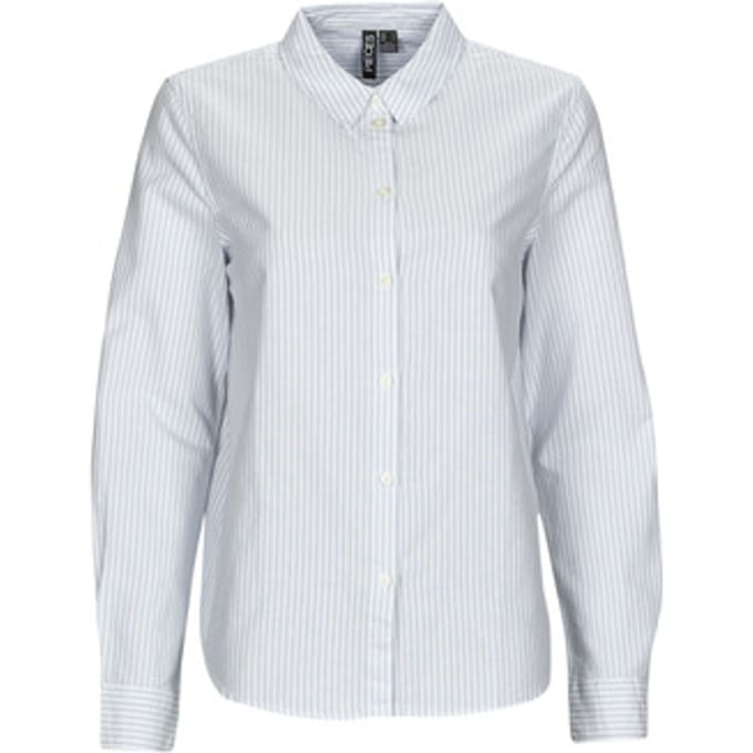 PIECES - PCIRENA LS OXFORD SHIRT WVN NOOS - Dames - Blouses